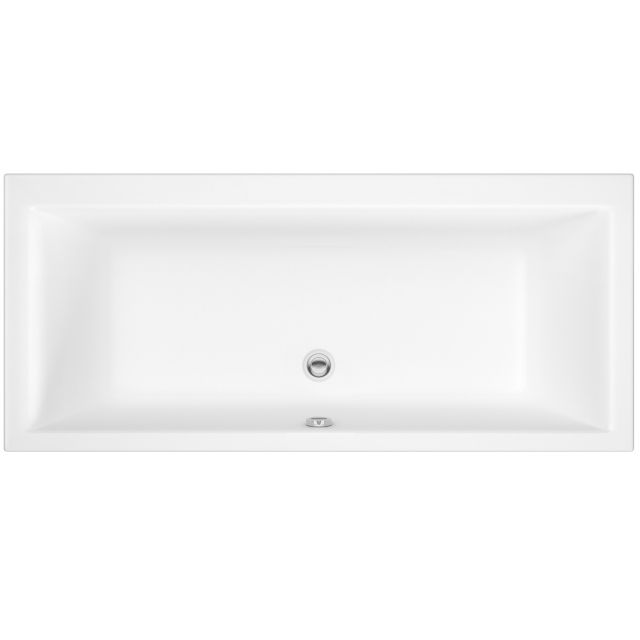 UK Bathrooms Essentials Poppy Double Ended Bath - UKBESB00006