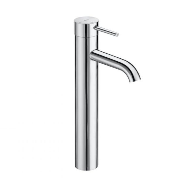 Roca Lanta Extended Height Smooth Body Basin Mixer Tap - 5A3411C0R