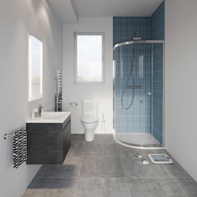 Crosswater Clean and Simple Main Bathroom Suite - CWBUNDLE22