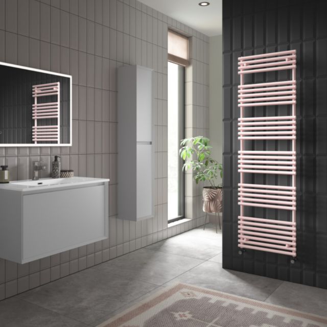 Origins TT Lux Blush Pink Designer Towel Radiator