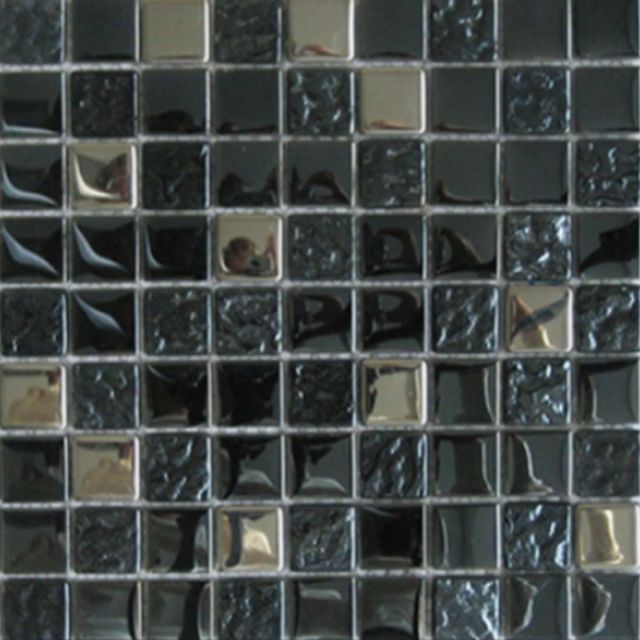 Abacus Mixed Square Large Mosaic Tile Sheet