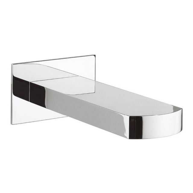 Crosswater Wisp Wall Mounted Bath Spout in Chrome - WP0370WC