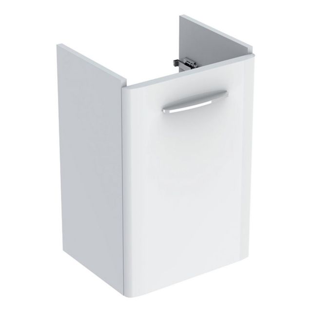 Geberit Selnova Square Cabinet for 45 cm Hand Rinse Basin - White