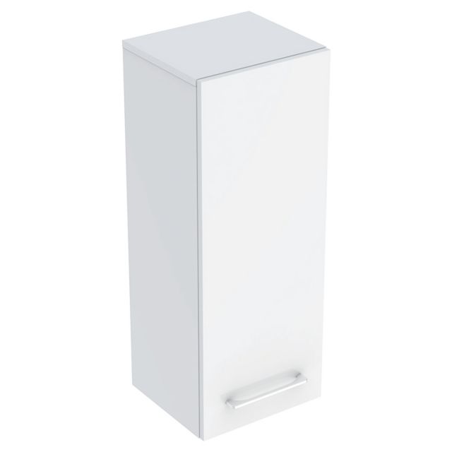 Geberit Selnova Square S Medium Cabinet with One Door in White - 501276001