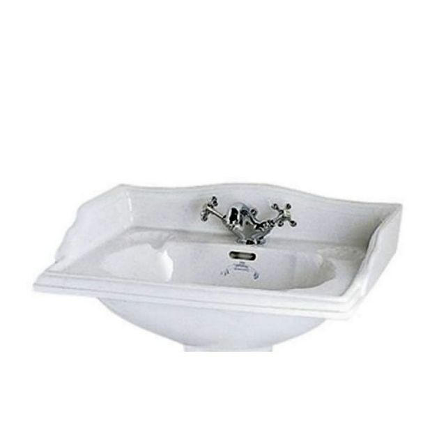 Imperial Oxford Large Square Basin - 635mm - One Tap Hole