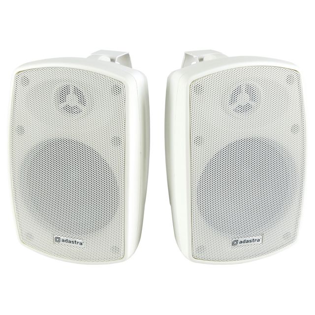 Aquavision Pair Of IP44 Rated Water Resistant Speakers in White - AVF-SS1W