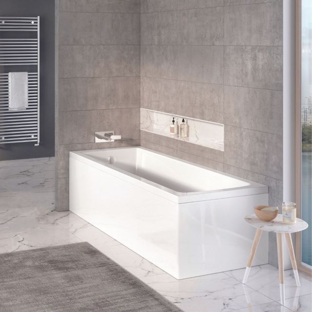 Tissino Lorenzo Premium Acrylic Single Ended Bath