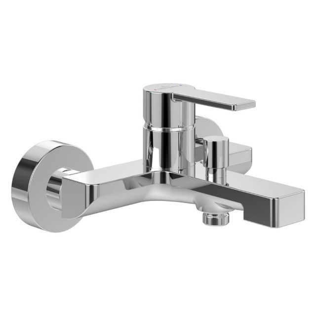 Villeroy & Boch Architectura Wall Mounted Single-Lever Bath Shower Mixer in Chrome - TVT10300200061