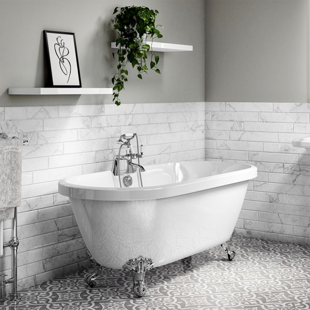 Origins Seymour Traditional 1700mm Double Ended Bath