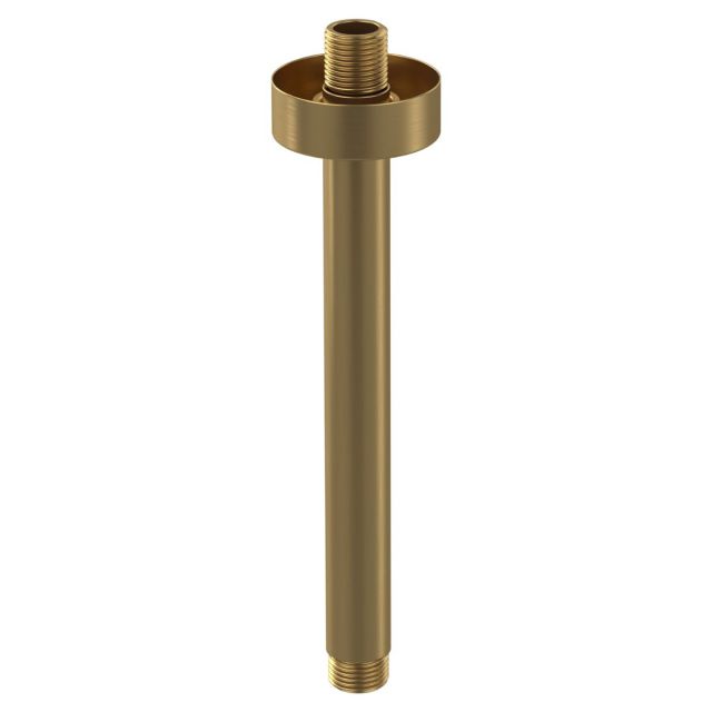 Villeroy & Boch Universal Round Ceiling Mounted Shower Arm in Brushed Gold - TVC00045352076
