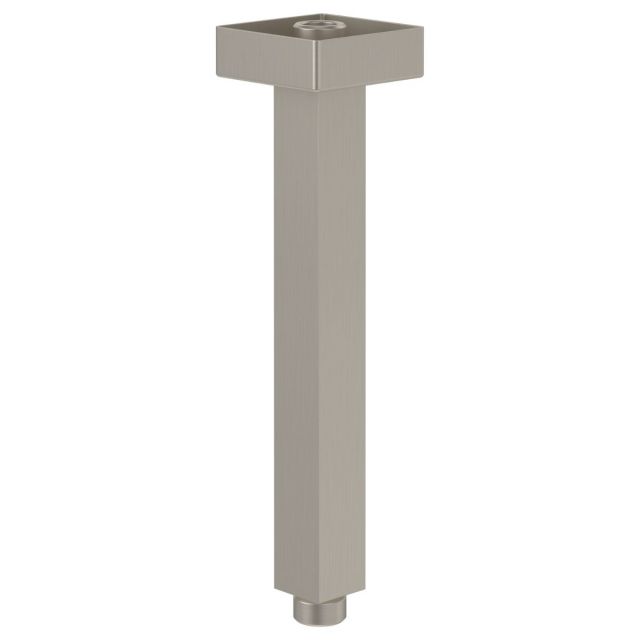 Villeroy & Boch Universal Square Ceiling Mounted Shower Arm in Brushed Nickel - TVC00045454064