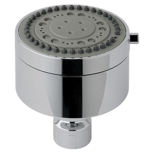 UK Bathrooms Essentials 5-Function Fixed Shower Head in Chrome