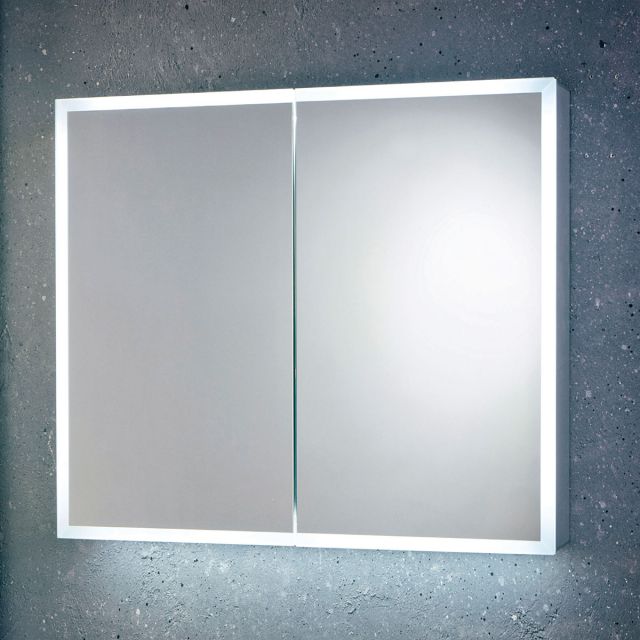 Amara Malham Double Door LED Mirror Cabinet