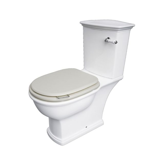 RAK Washington Replacement Soft Close Toilet Seat in Greige - RAKWTNSEAT505