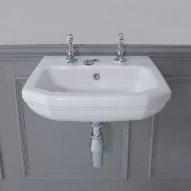 Burland Bath Co. Harbour 450mm Cloakroom Basin in White