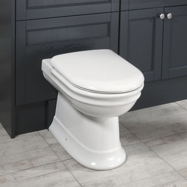Burland Bath Co. Ascend Back to Wall WC in White