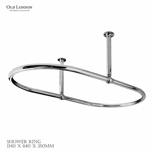 Old London Traditional Shower Rings
