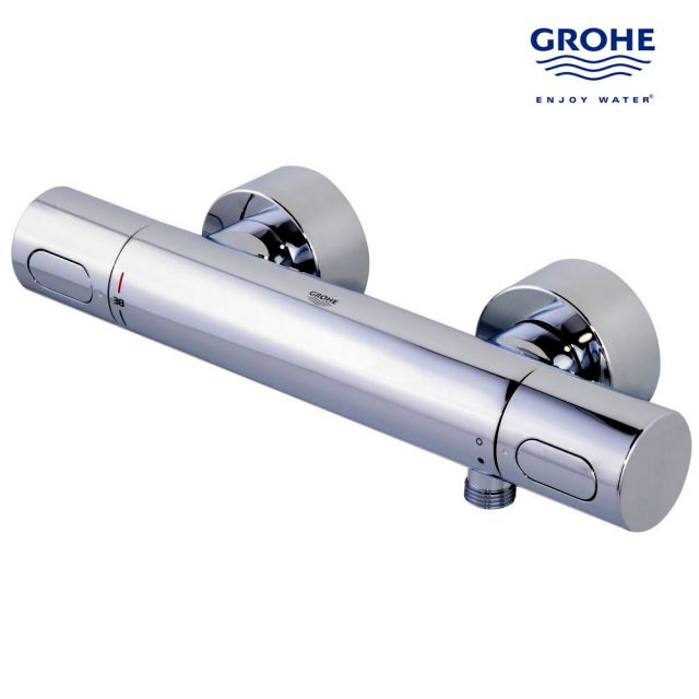 Grohtherm 3000 Cosmo Thermostatic bath/shower mixer with EcoButton - 34274000
