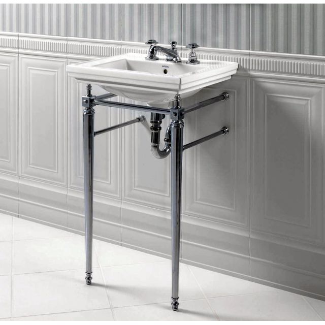 Imperial Small Basin Stand with Astoria Deco Basin