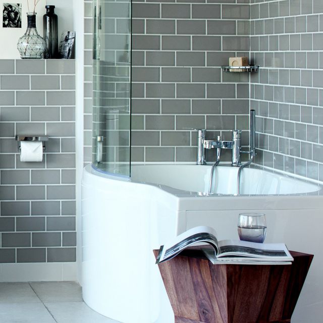 ClearGreen Ecoround Contemporary Shower Bath
