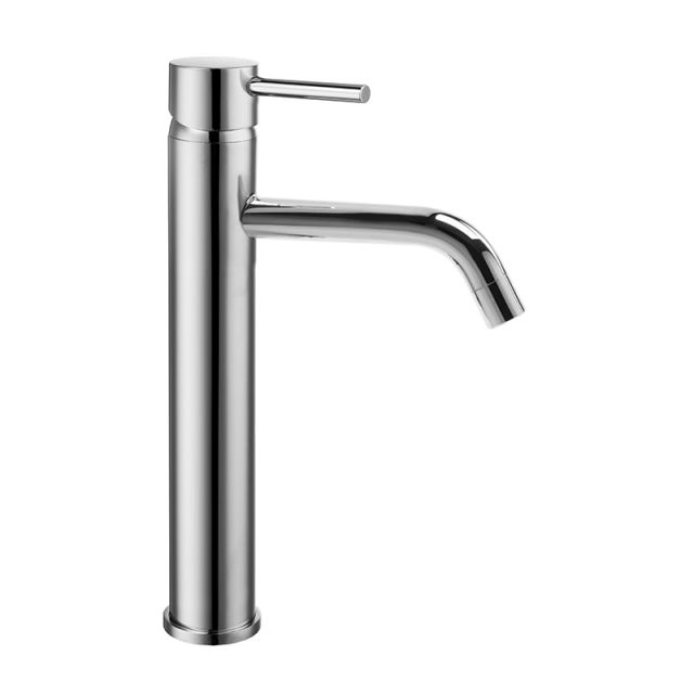 Abacus Iso Chrome Tall Mono Basin Mixer Tap - TBTS-34-1402