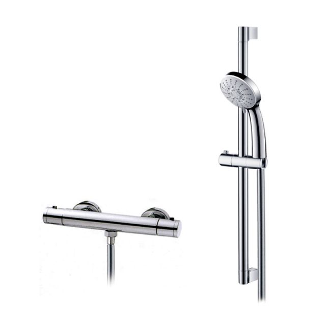 Abacus Emotion Exposed Shower Valve, with Rail Kit E10 - TBKT-05-0010