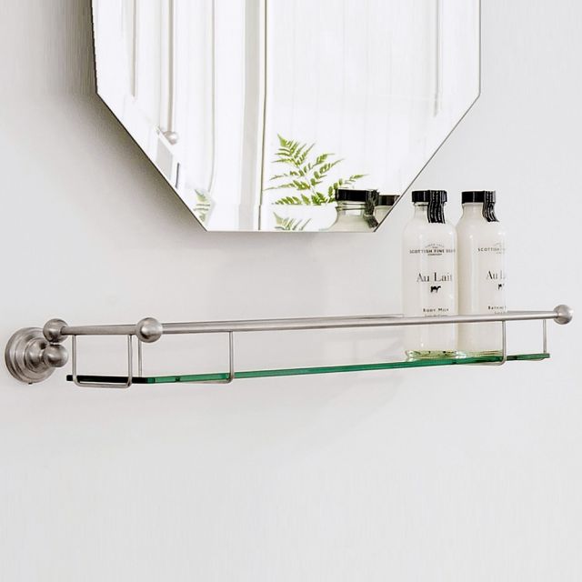 Perrin and Rowe Traditional Glass Shelves